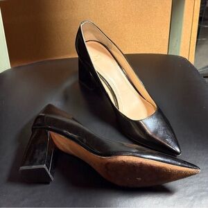 Marc Fisher Black Block Heel Pumps, size 11